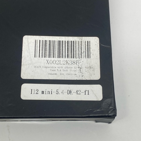 OCASE PINK FLIP WALLET PHONE CASE FOR IPHONE 12 MINI NEW IN THE BOX - Picture 8 of 9